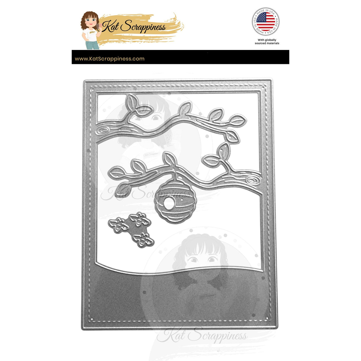 Hundred Acre Beehive Background Craft Die - New Release!