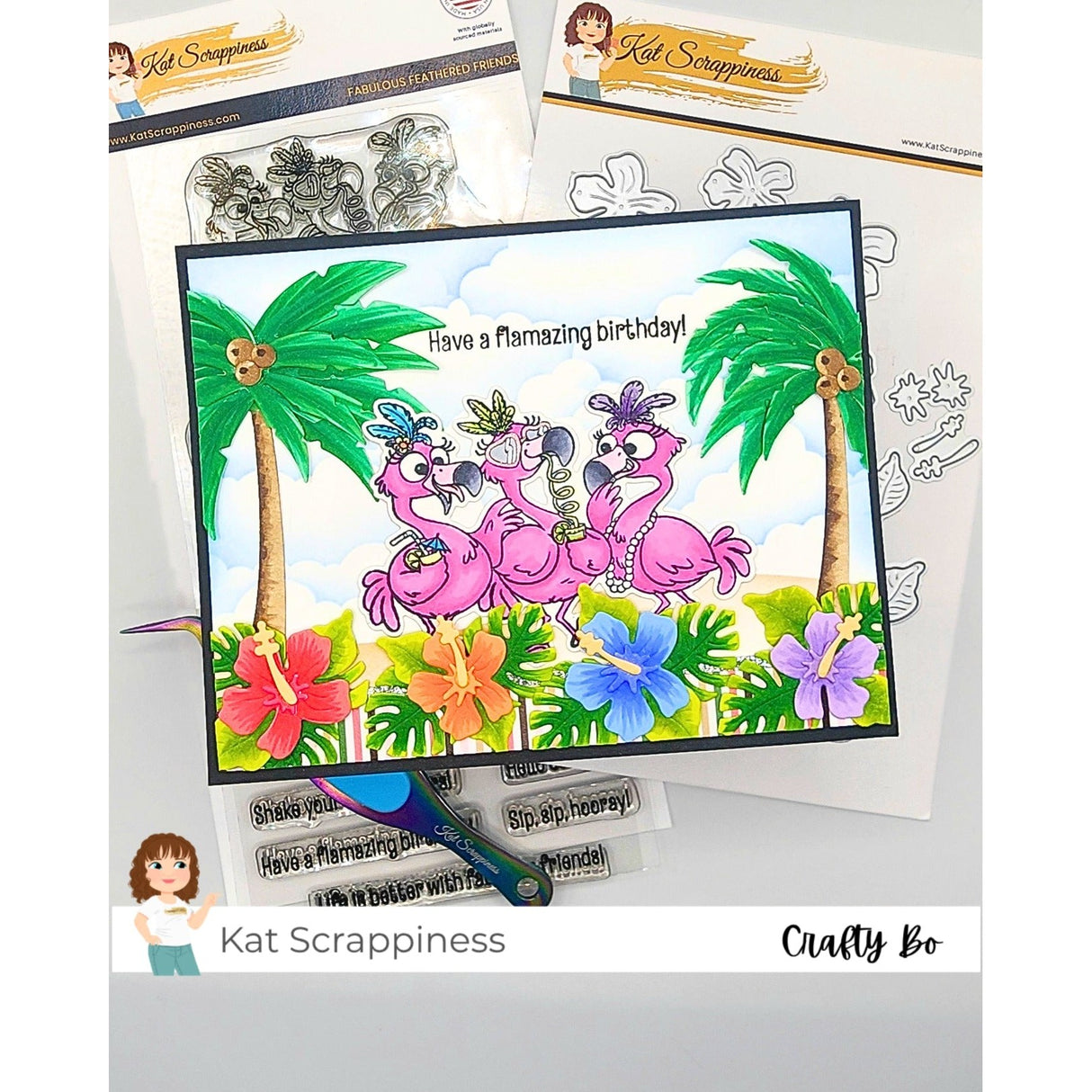Fabulous Feathered Friends 4x8 Stamp Set