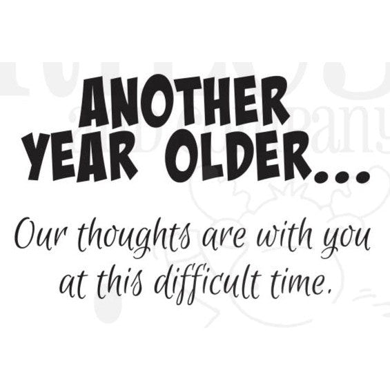 Another Year Older Clear Stamps by Riley & Co