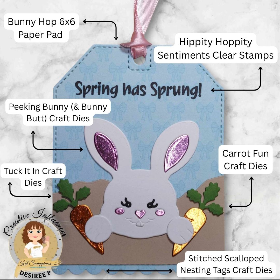 Stitched Scalloped Nesting Tags Craft Dies