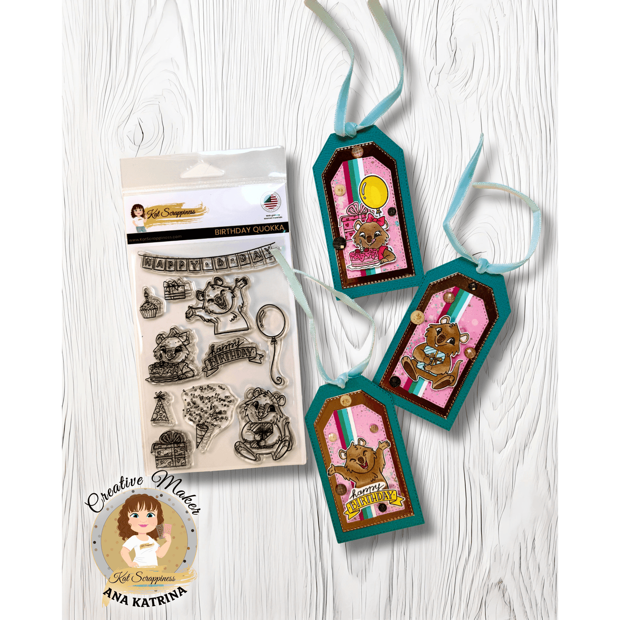 Birthday Quokka Stamp Set