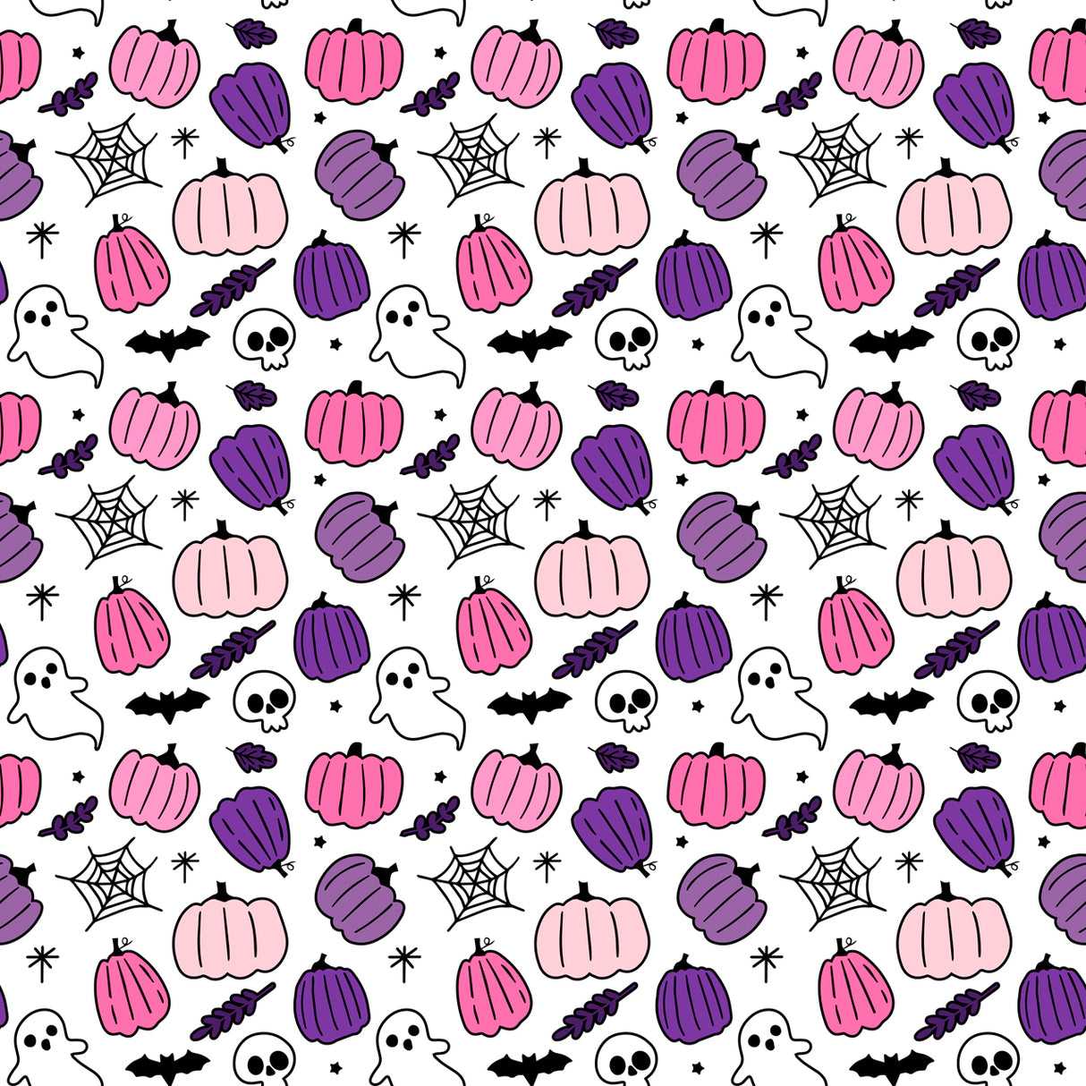Spooky Cute Purple 6x6 Paper Pad