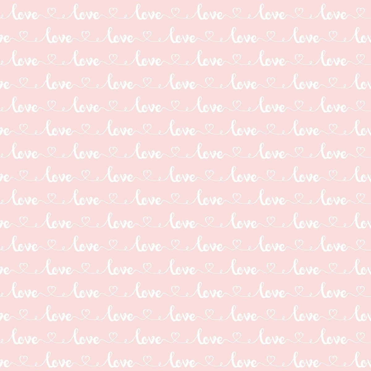 Love Doodles Gold 6x6 Paper