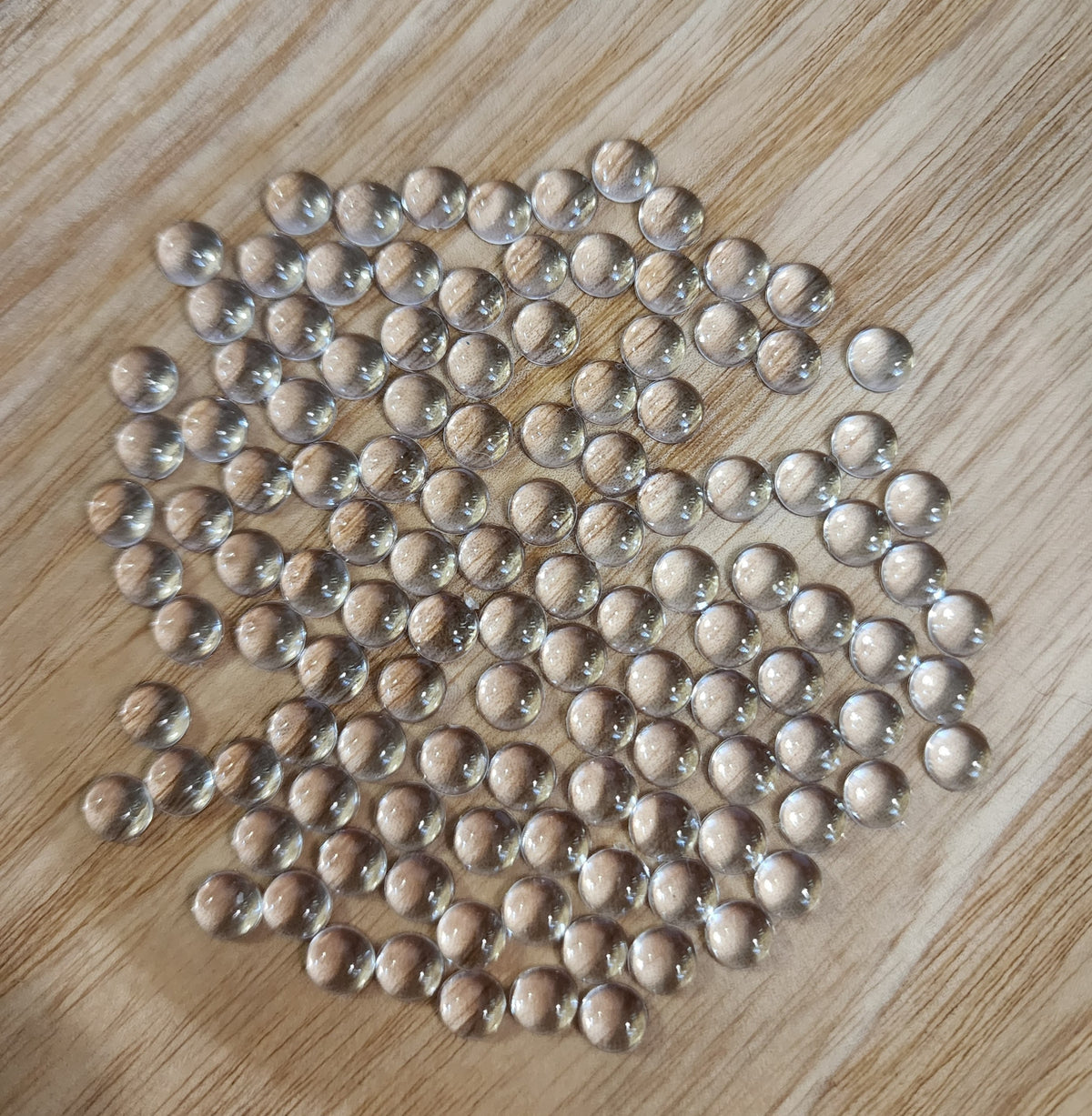 6mm Sparkling Clear Droplets