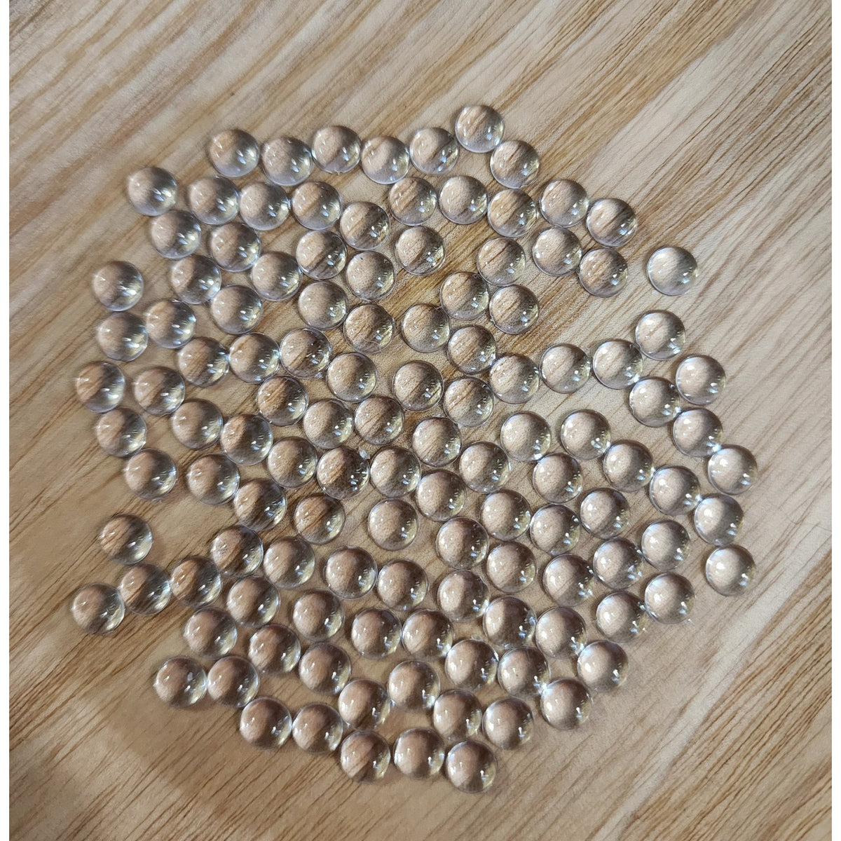 6mm Sparkling Clear Droplets