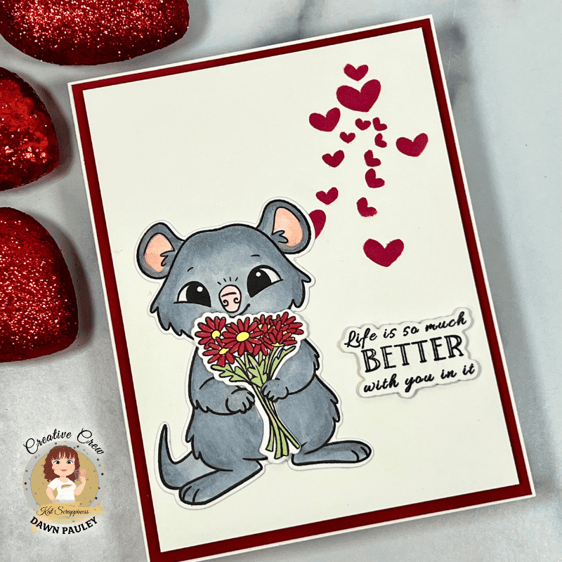 Quokka Flowers Coordinating Craft Dies