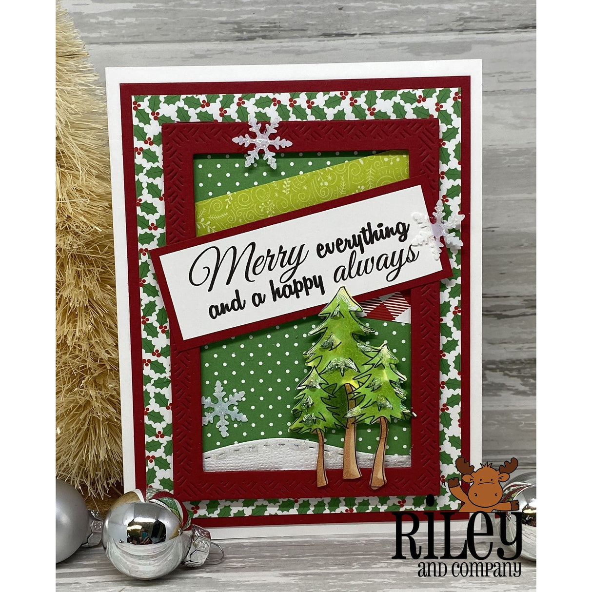 Merry Everything Clear Stamp by Riley & Co