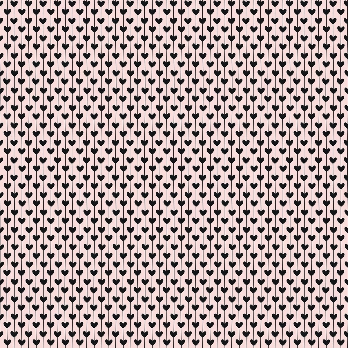 Love Doodles Black 6x6 Paper Pad