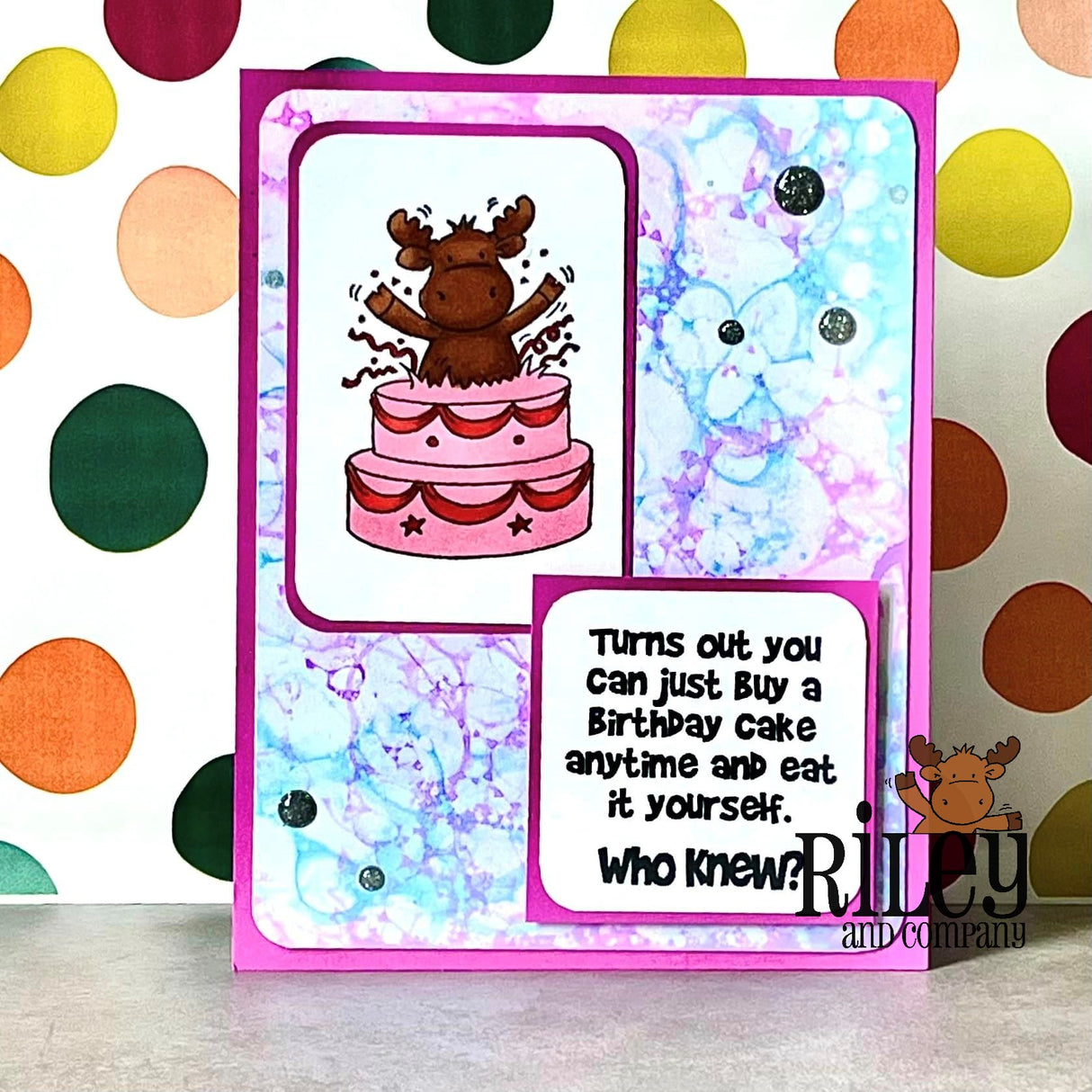 Who Knew? Clear Stamp by Riley & Co