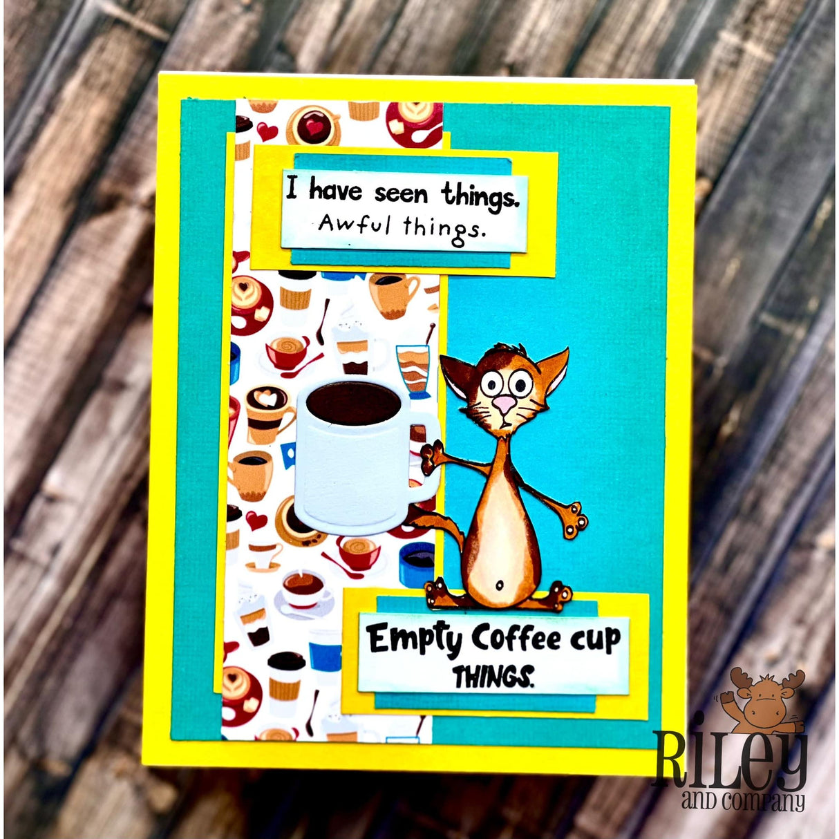 I Have Seen Awful Things Clear Stamps by Riley & Co