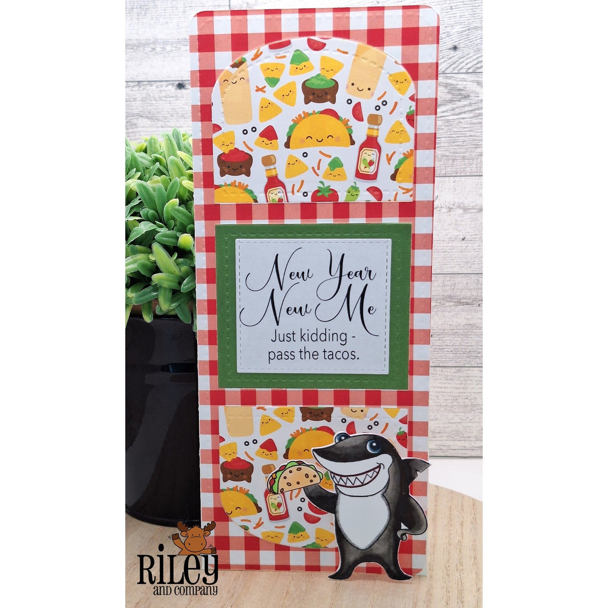 New Year New Me Clear Stamps by Riley & Co