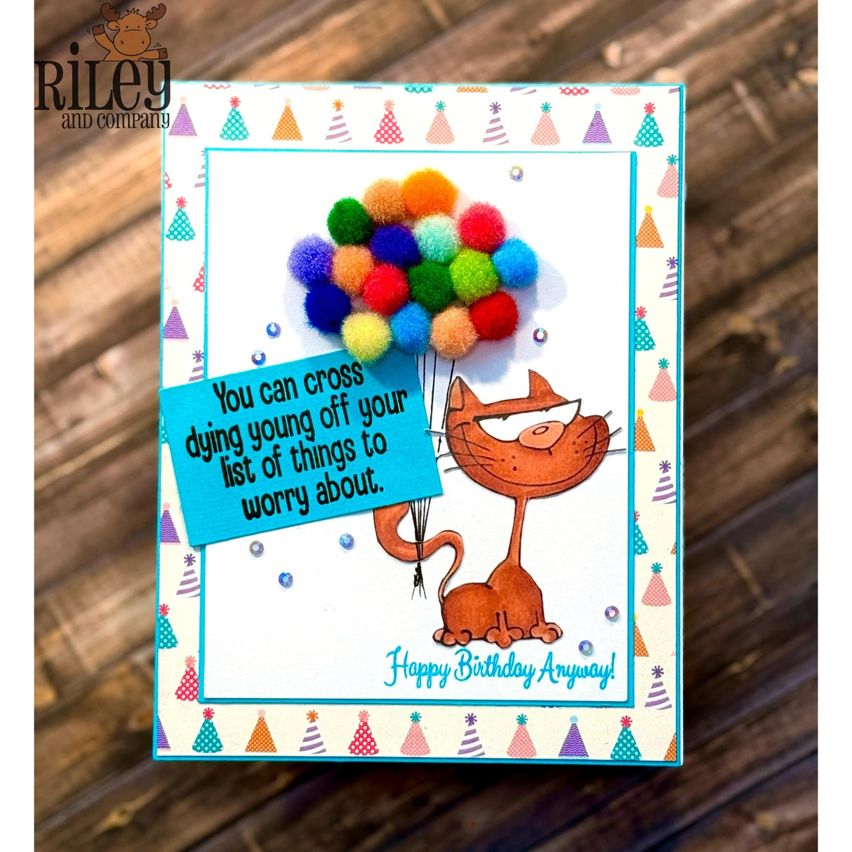 Dying Young Clear Stamps by Riley & Co