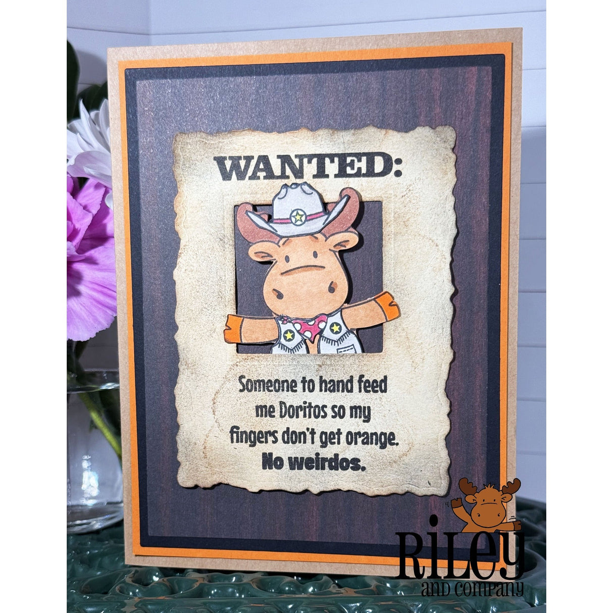 Wanted Clear Stamps by Riley & Co