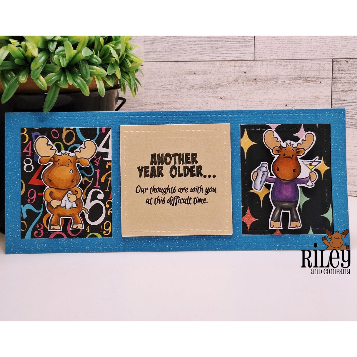 Another Year Older Clear Stamps by Riley & Co