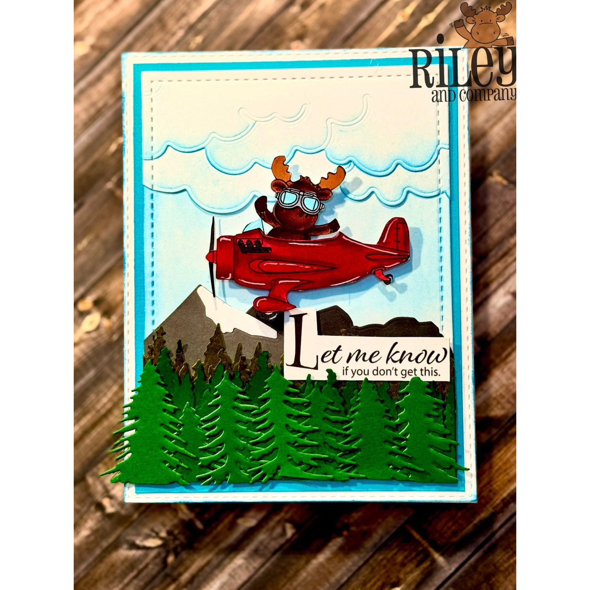 Let Me Know Clear Stamp by Riley & Co