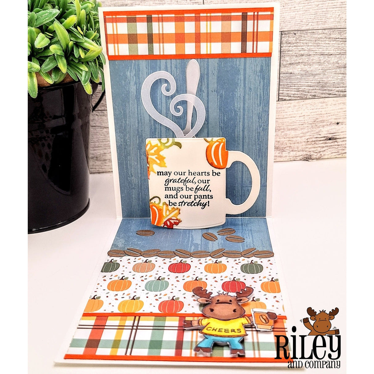 Stretchy Pants Clear Stamp by Riley & Co