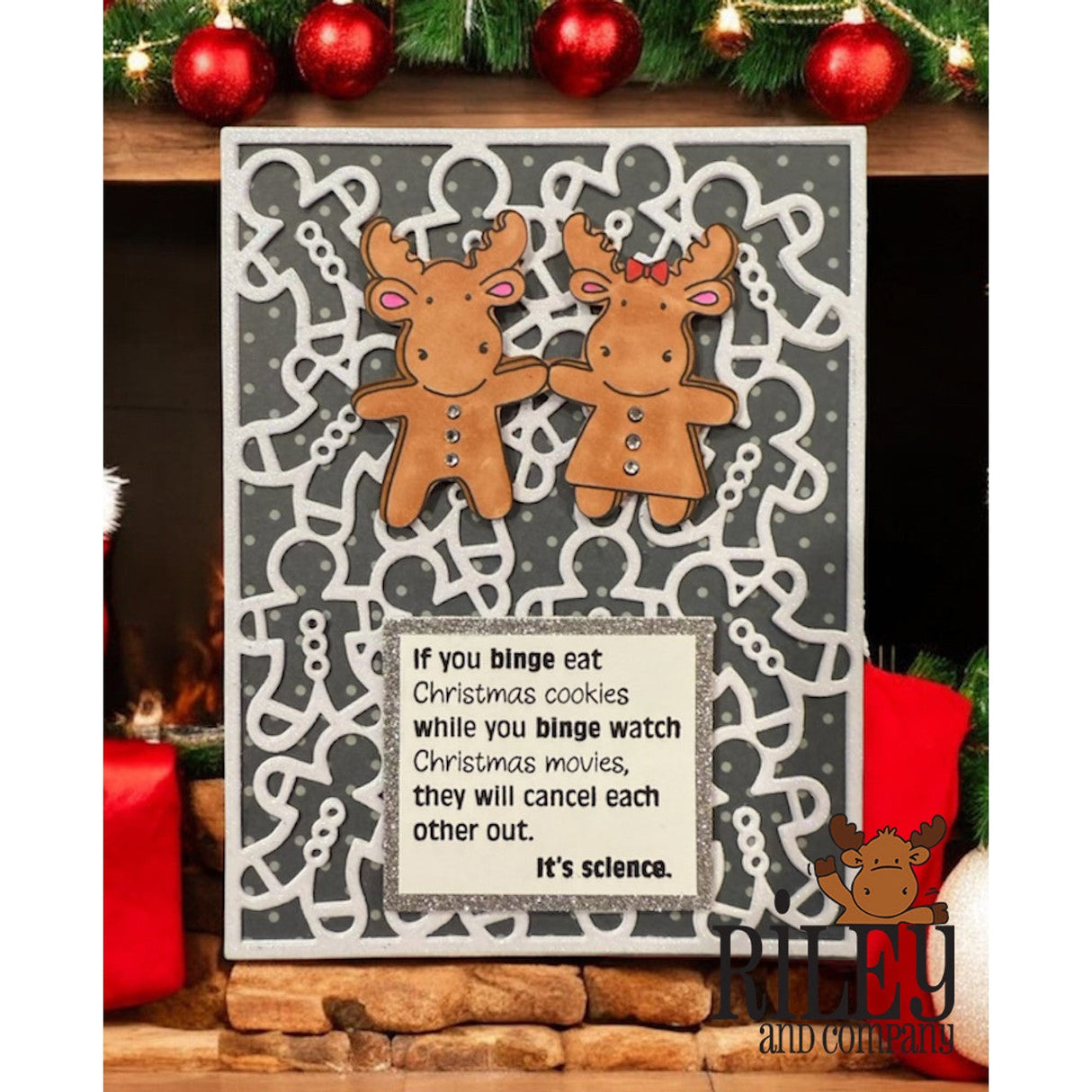 Science Rules Clear Stamp by Riley & Co