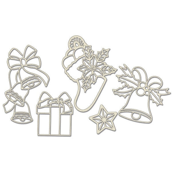 Christmas Icons III Chipboard Embellishments