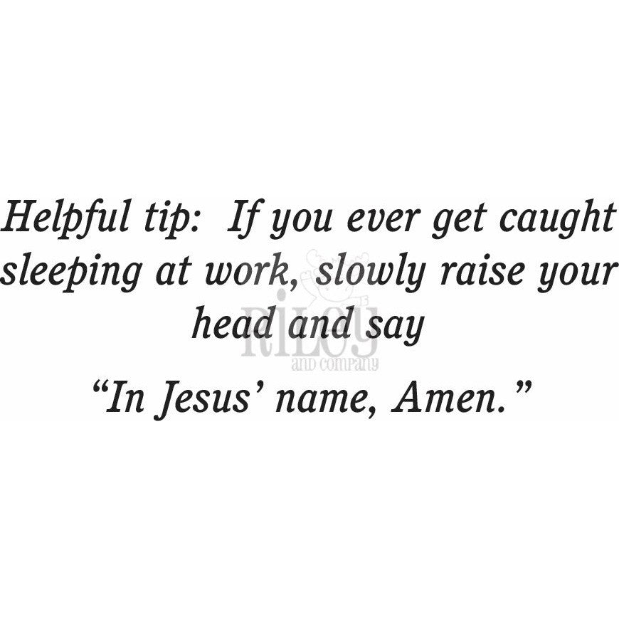 Helpful Tip Clear Stamps by Riley & Co