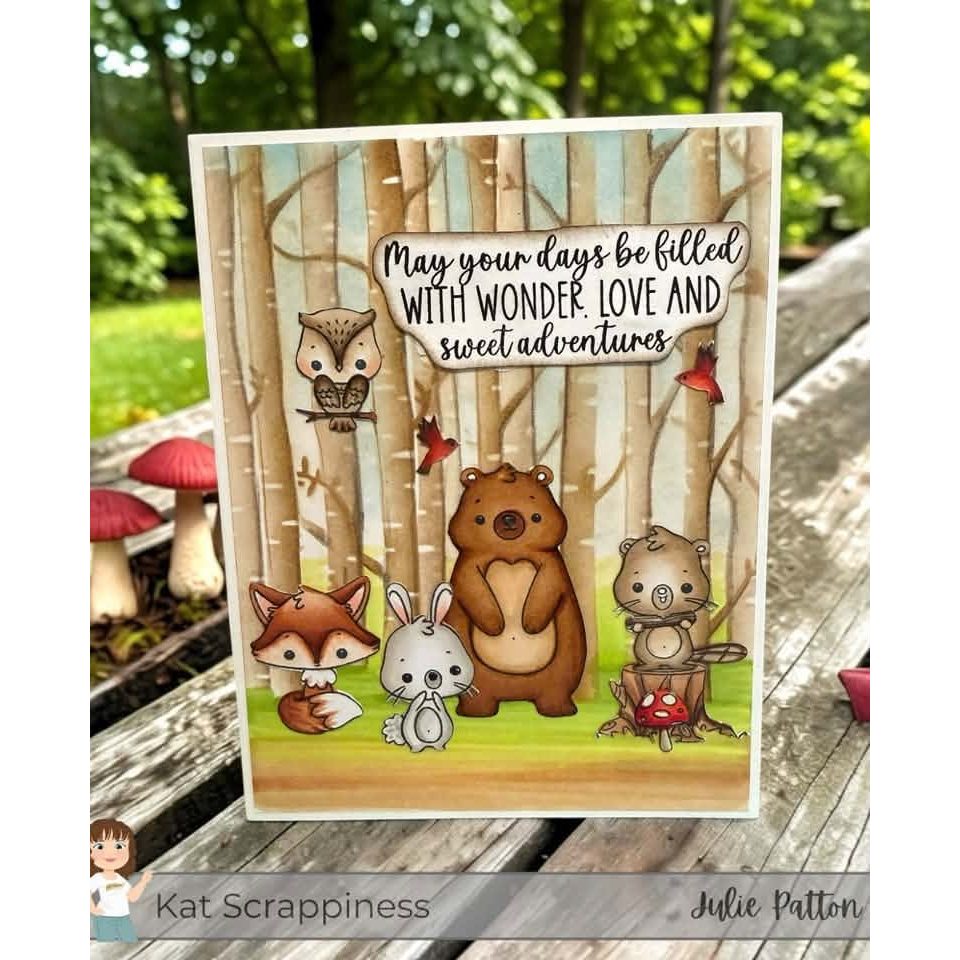 Cardinal Birch Bliss 6x6 Stencil