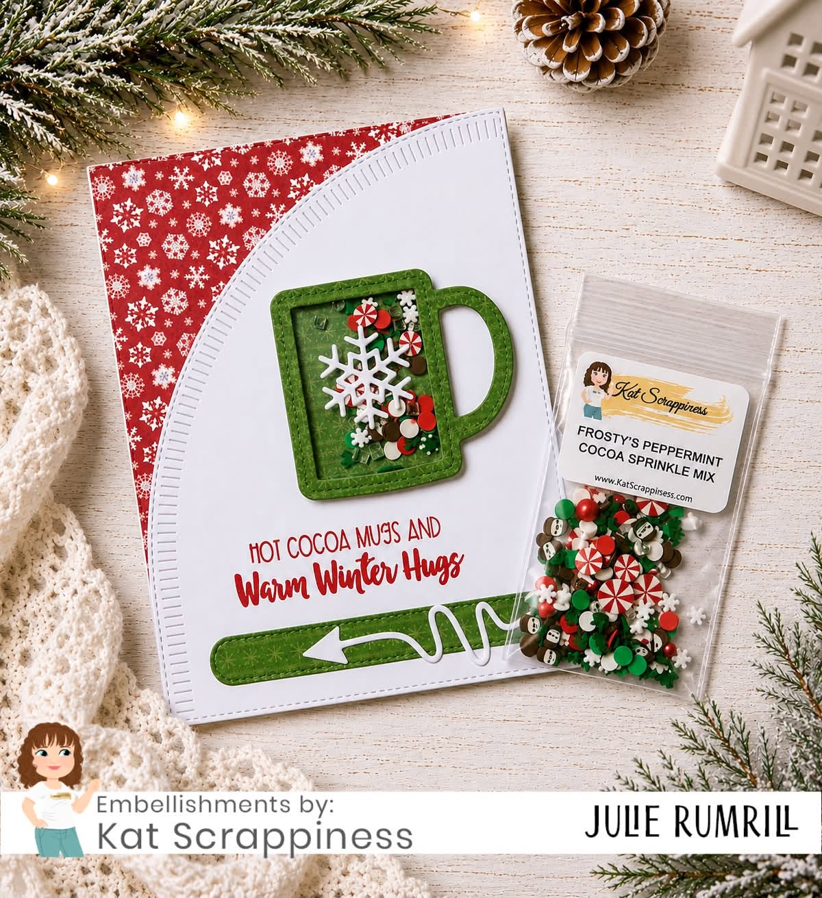 Frosty's Peppermint Cocoa Sprinkle Mix