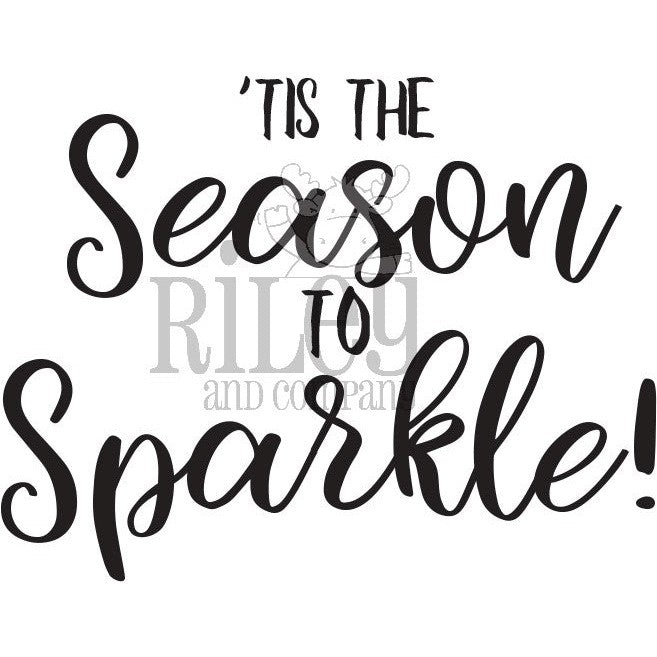Season to Sparkle Clear Stamp by Riley & Co