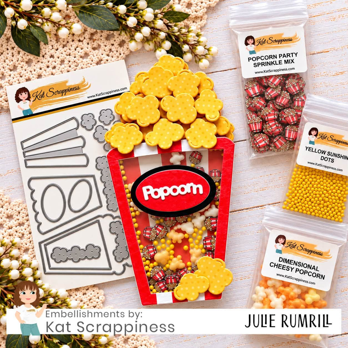 Dimensional Cheesy Popcorn