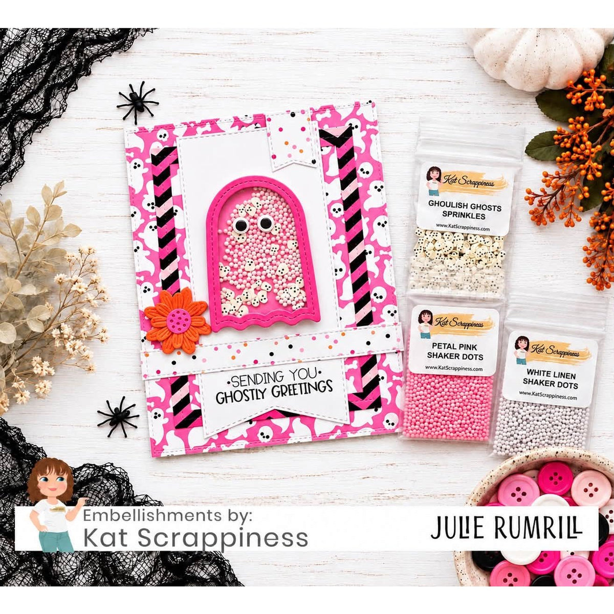Petal Pink Shaker Dots