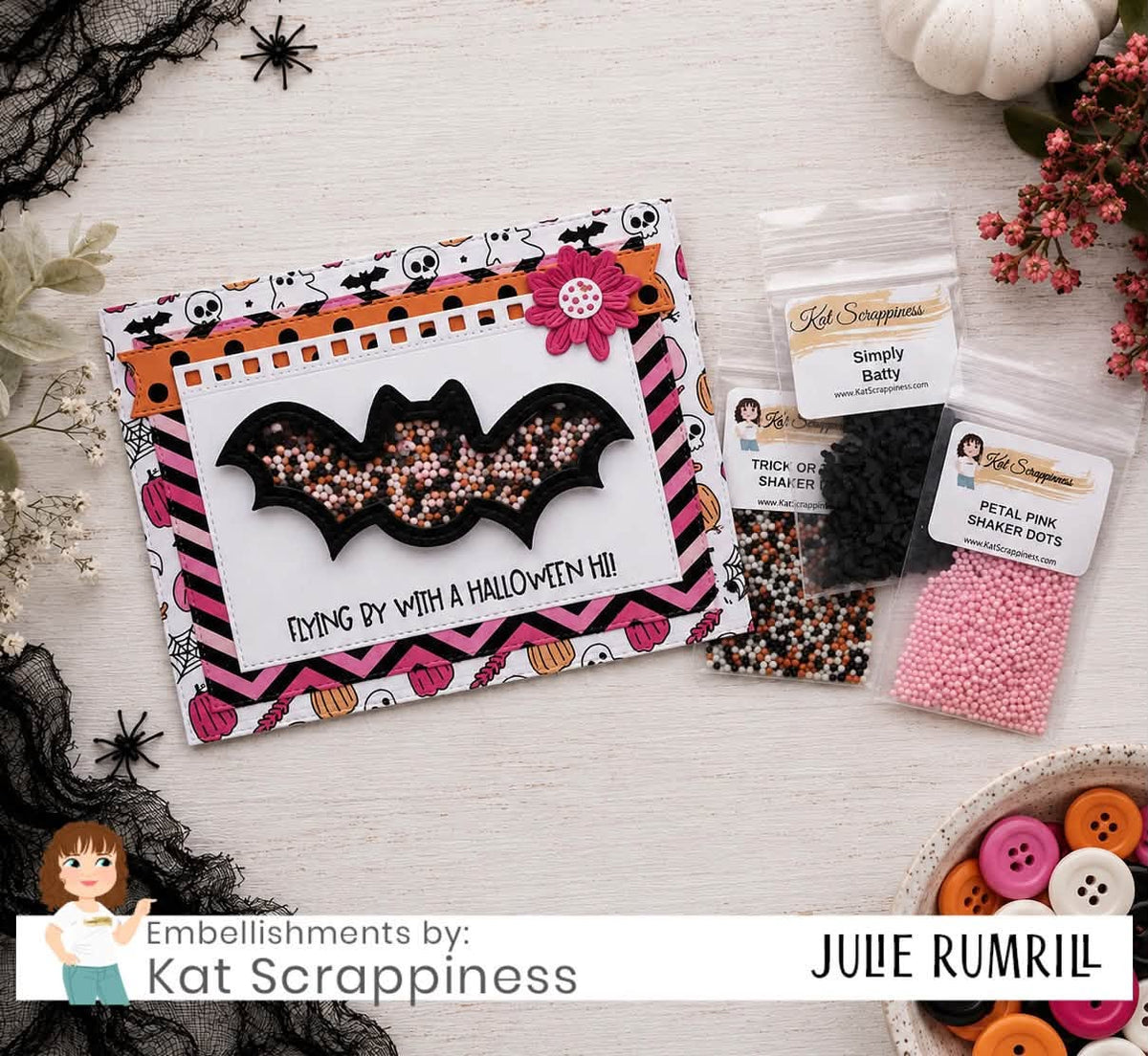 Trick or Treat (Halloween) Shaker Dots