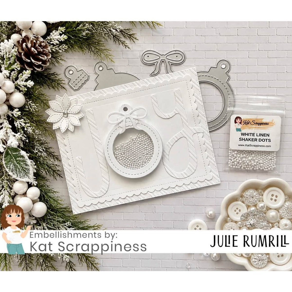 Christmas Shaker Ornament Craft Dies