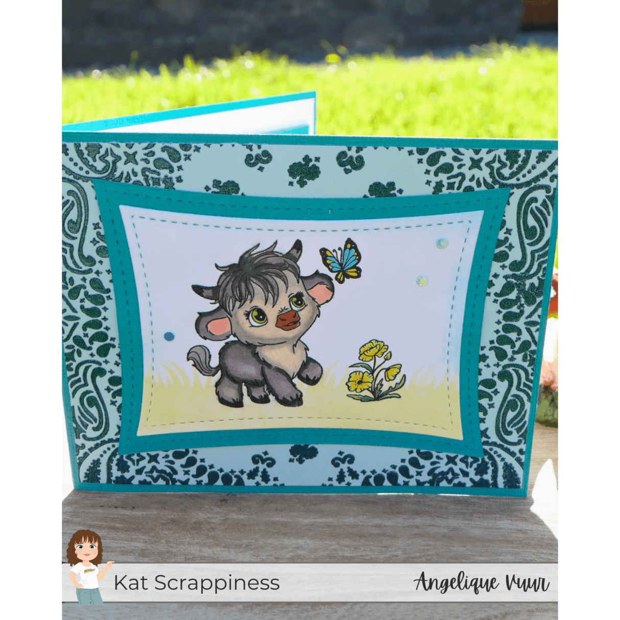 Highland Mini Moos Stamp Set - New Release!