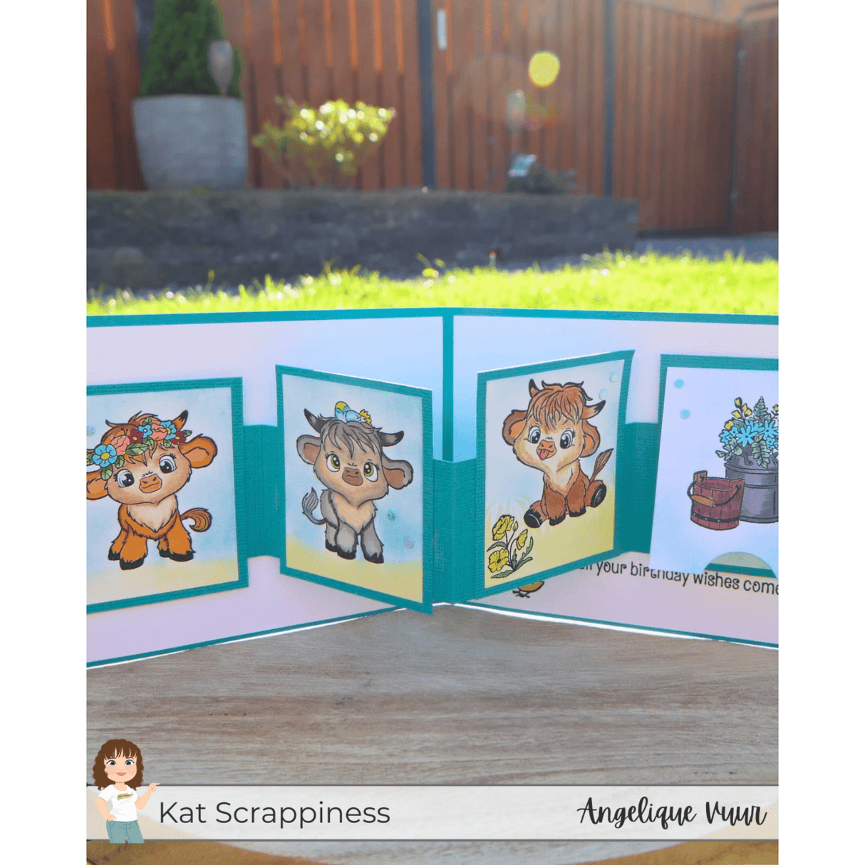 Highland Mini Moos Stamp Set - New Release!