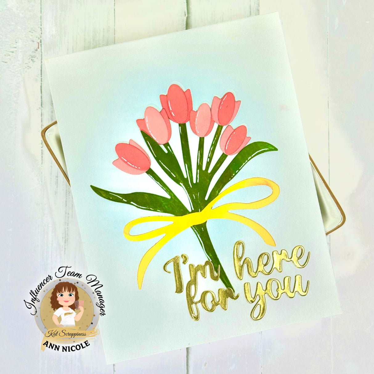 Layered Tulip Bouquet Craft Dies