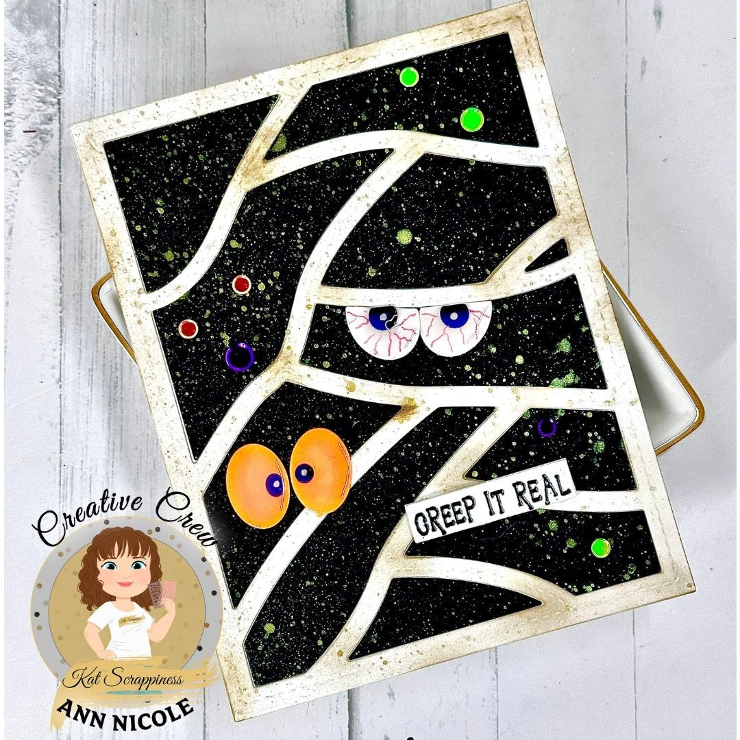 Jeepers Peepers Background Craft Die