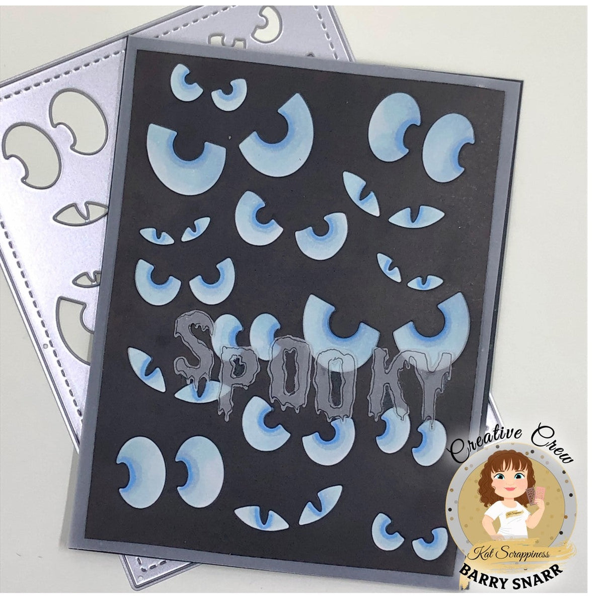 Jeepers Peepers Background Craft Die