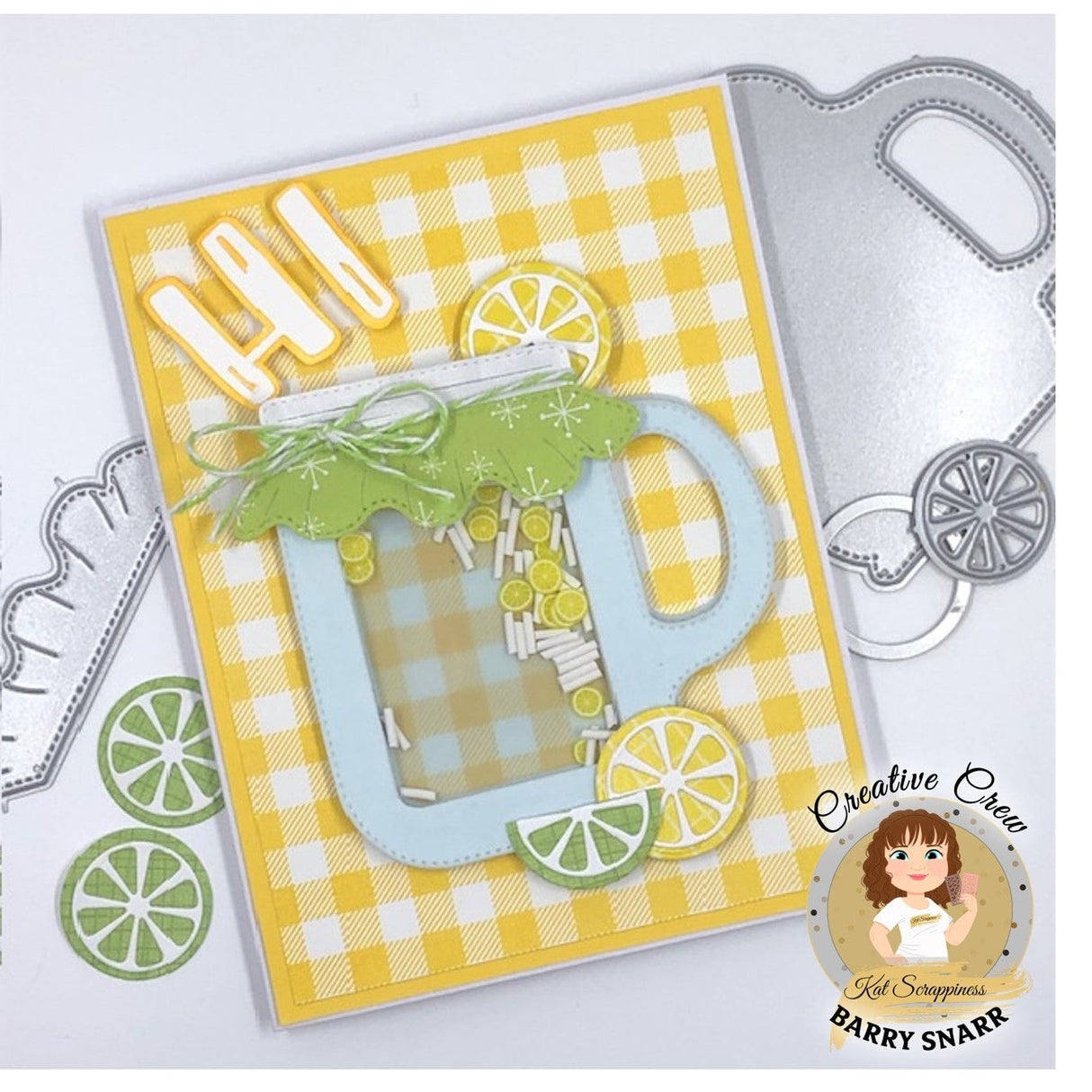 Mason Jar Shaker Card Craft Dies