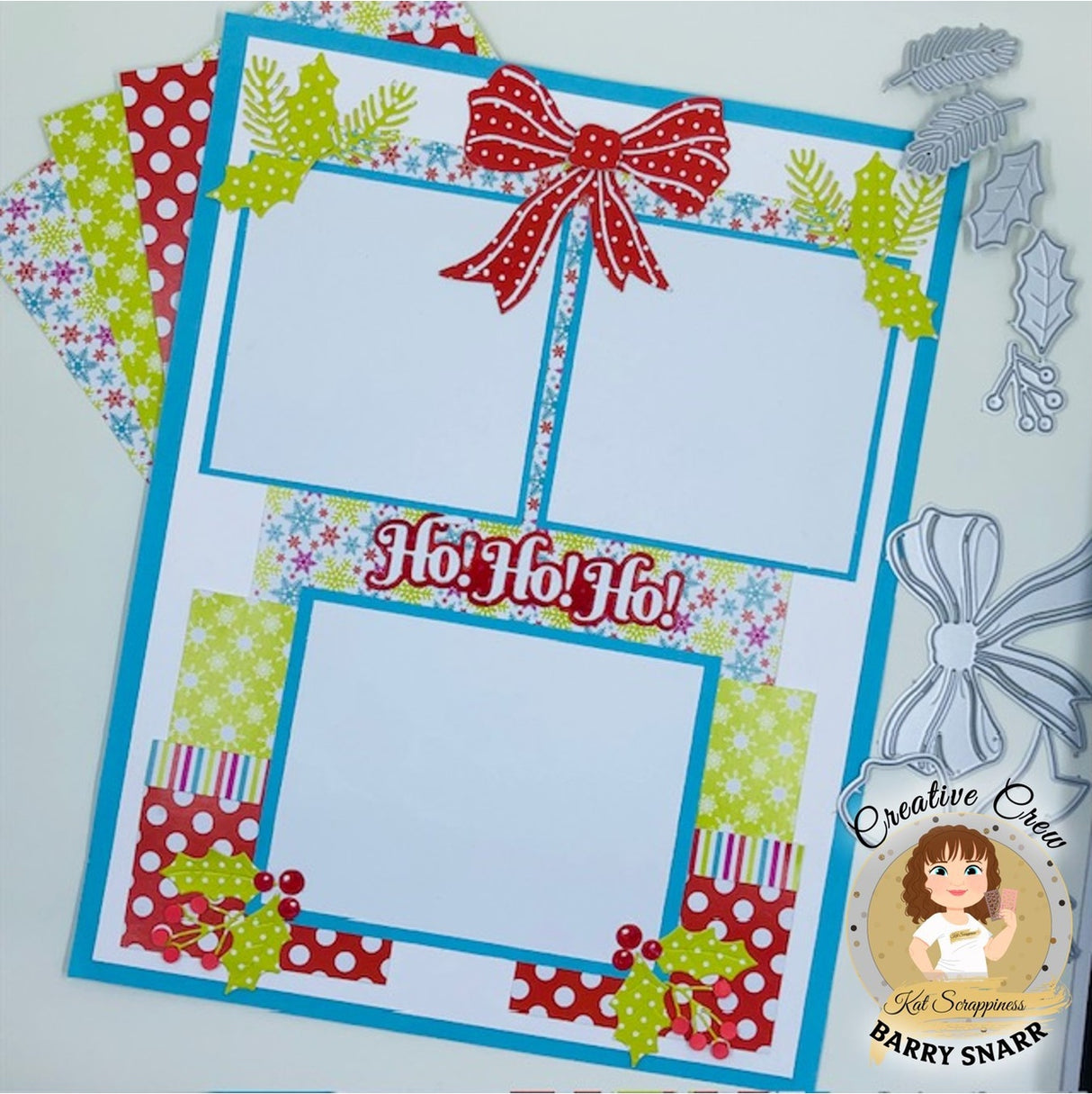 Festive Christmas Arrangement Craft Dies -