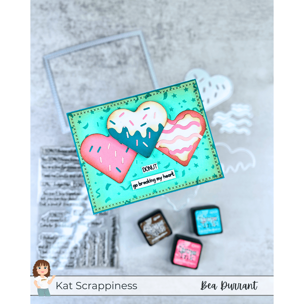 For the Love of Donuts Stamp Set