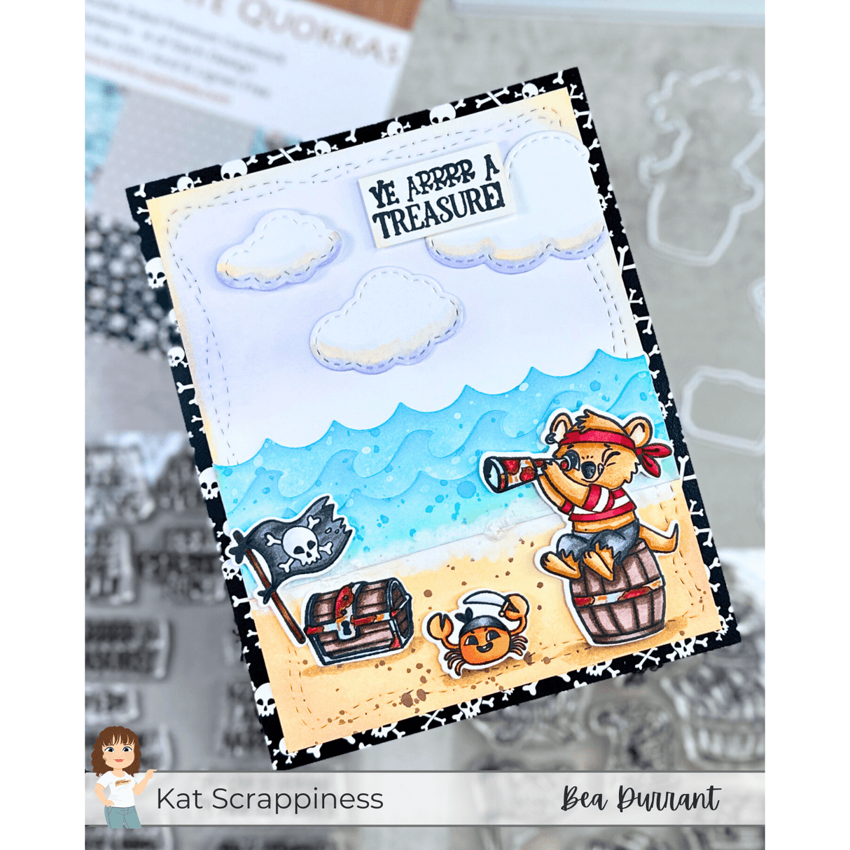 A2 Wave Border Craft Dies - CLEARANCE!