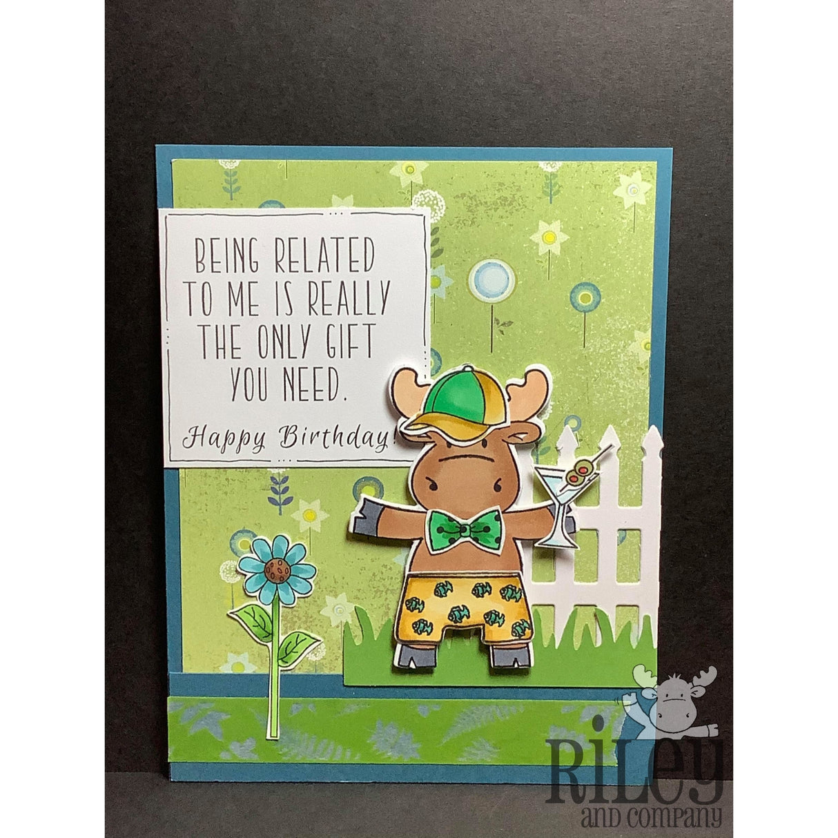 Being Related to Me Clear Stamp by Riley & Co