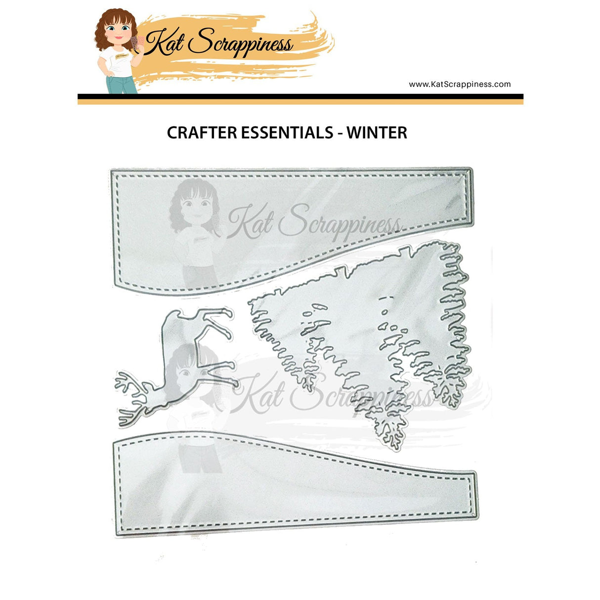 Crafters Essentials - Winter Edition Craft Dies