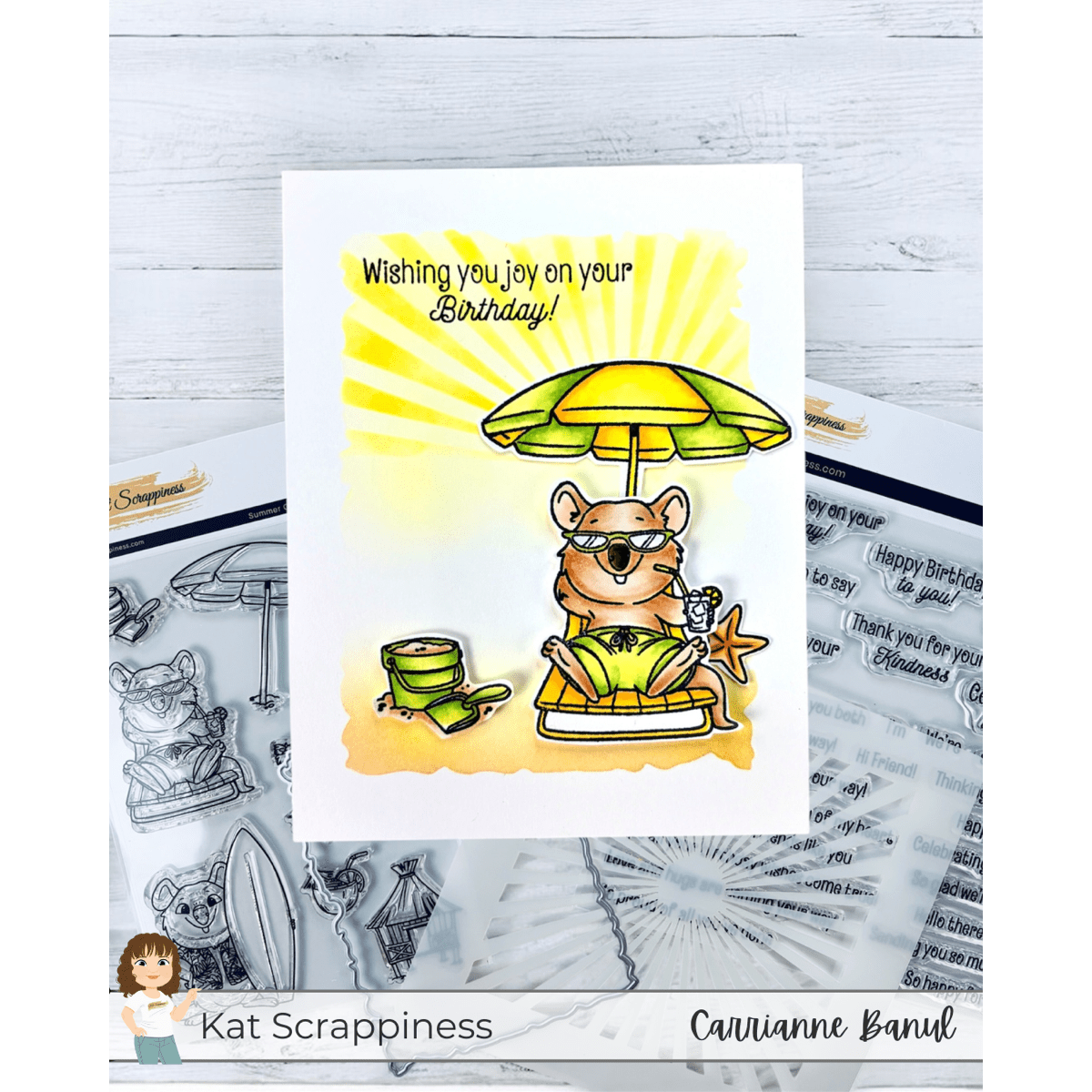 Sentiment Shoppe – Within the Fold: "Sentiment Sampler" 6x6 Stamp Set - New Release!