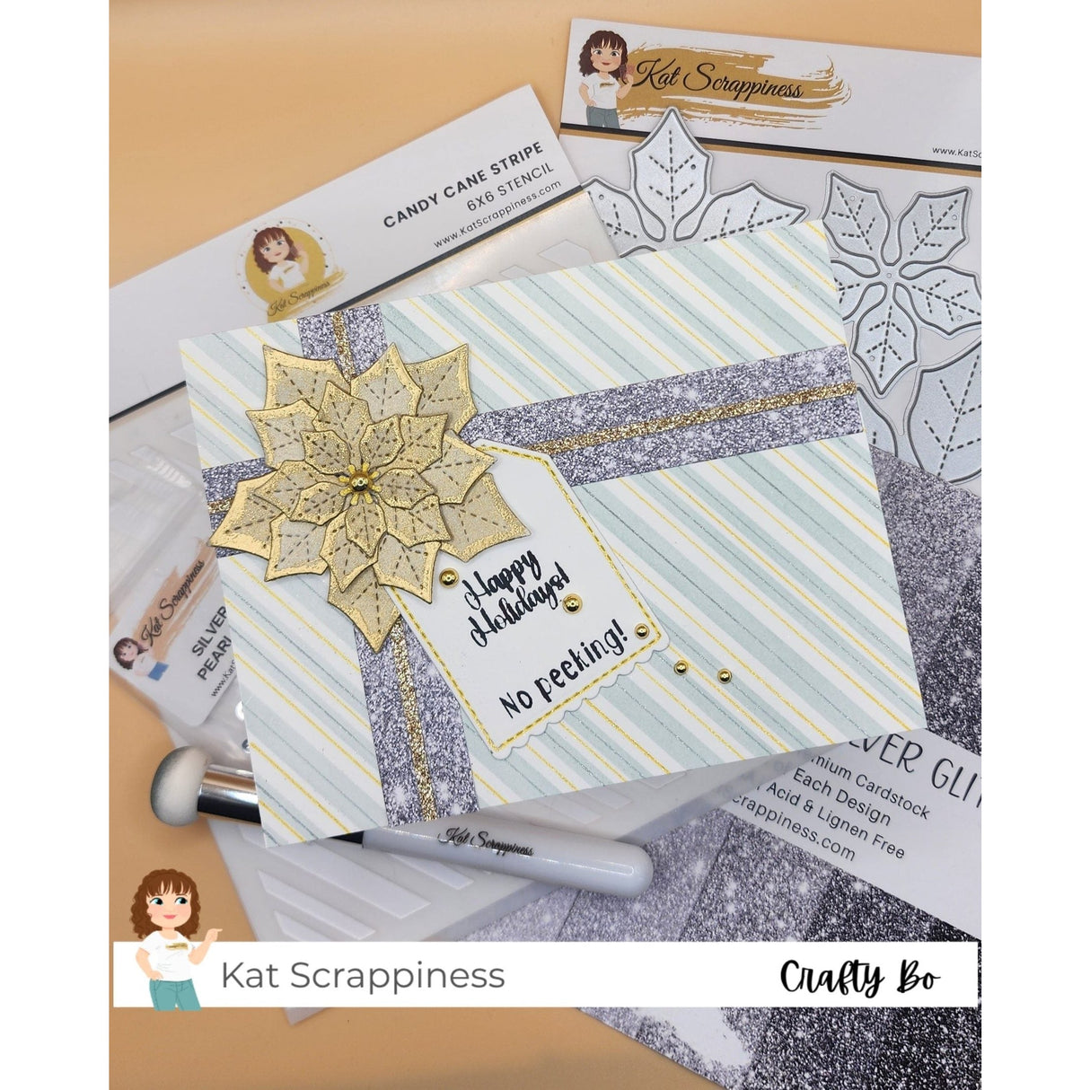 Small Poinsettia Craft Dies