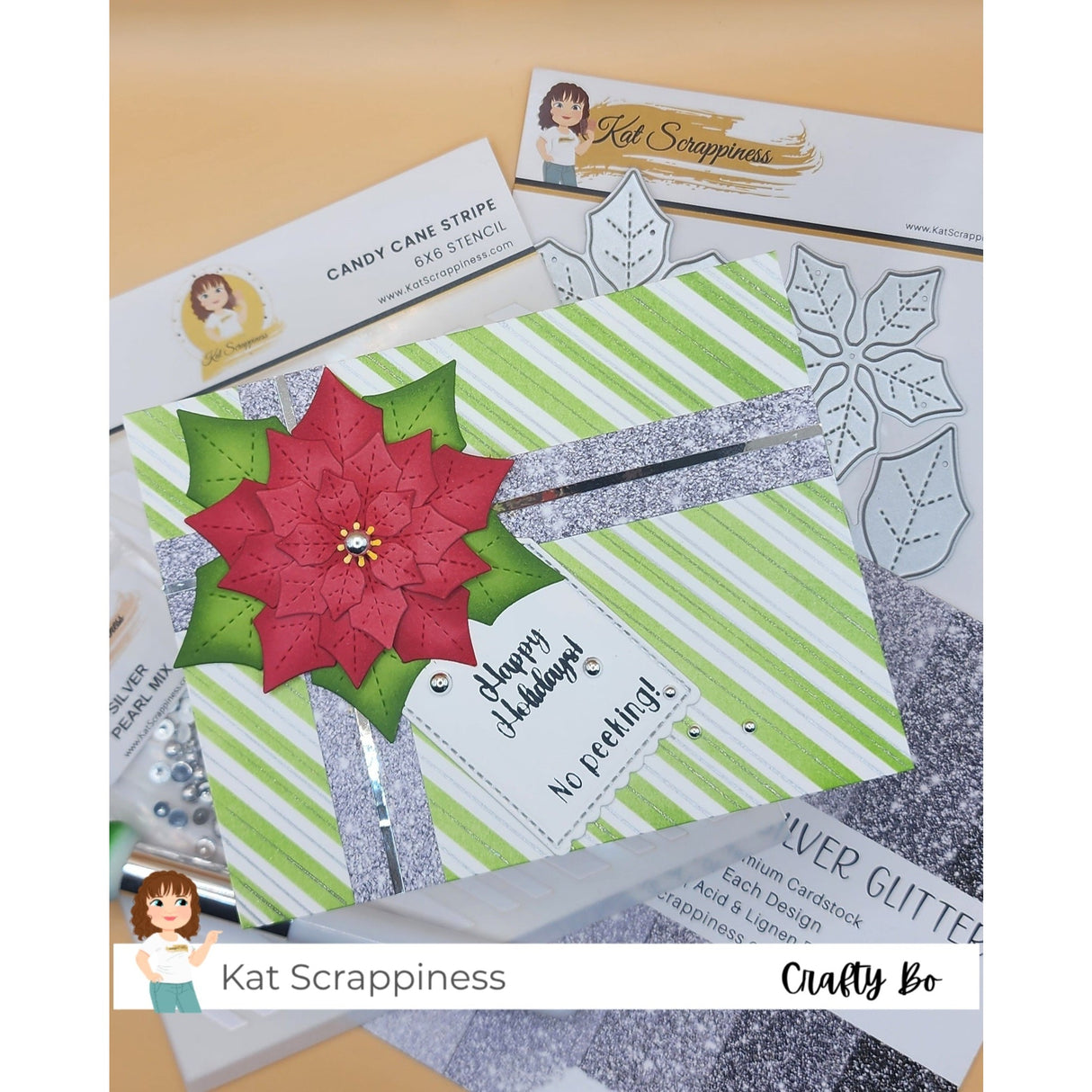 Small Poinsettia Craft Dies