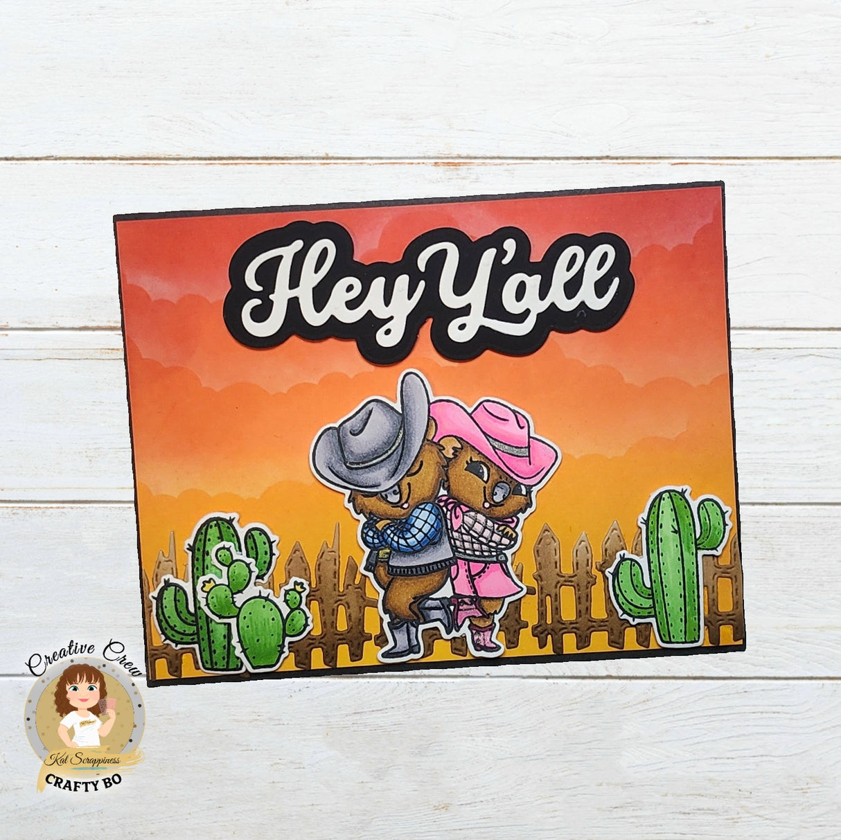 "Hey Y'all" Shadow Sentiment Craft Die