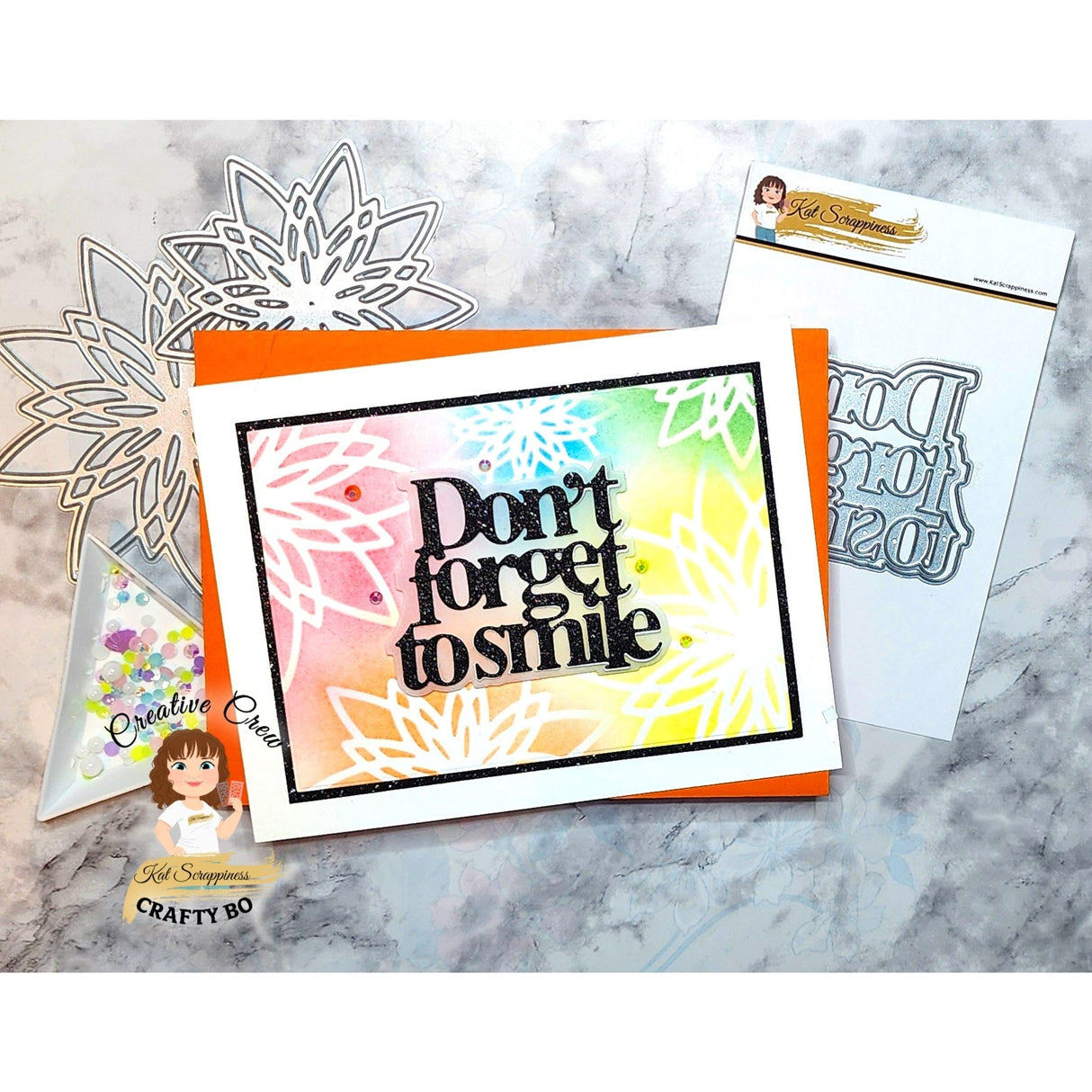 Fine Line Flowers Craft Dies