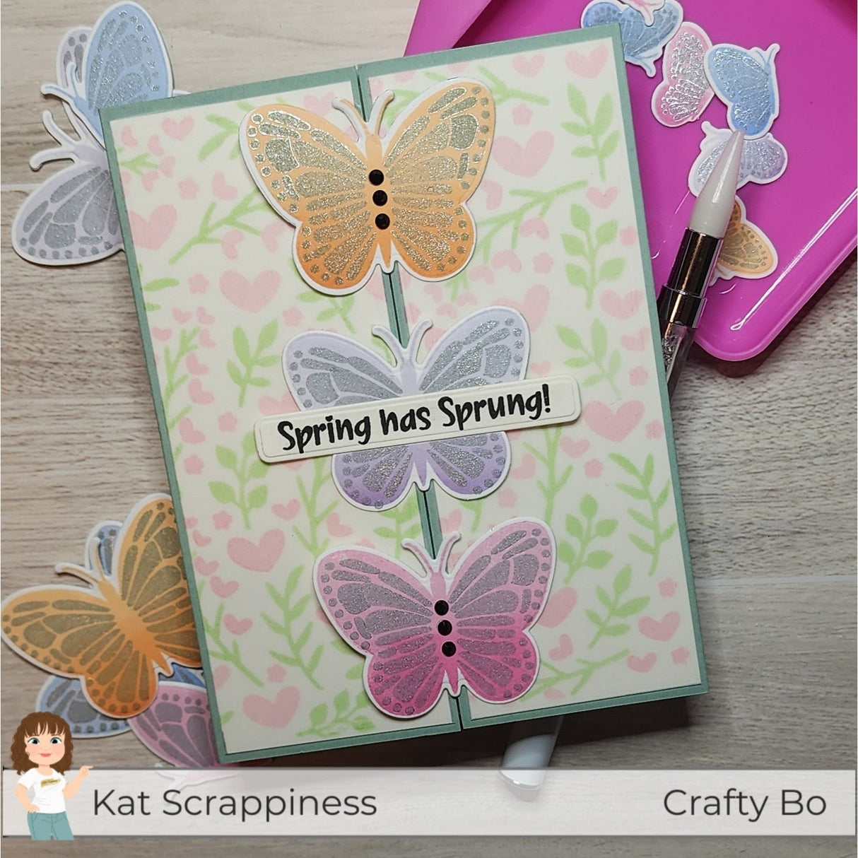 Love Blooms Layered 6x6 Stencils - 2pk
