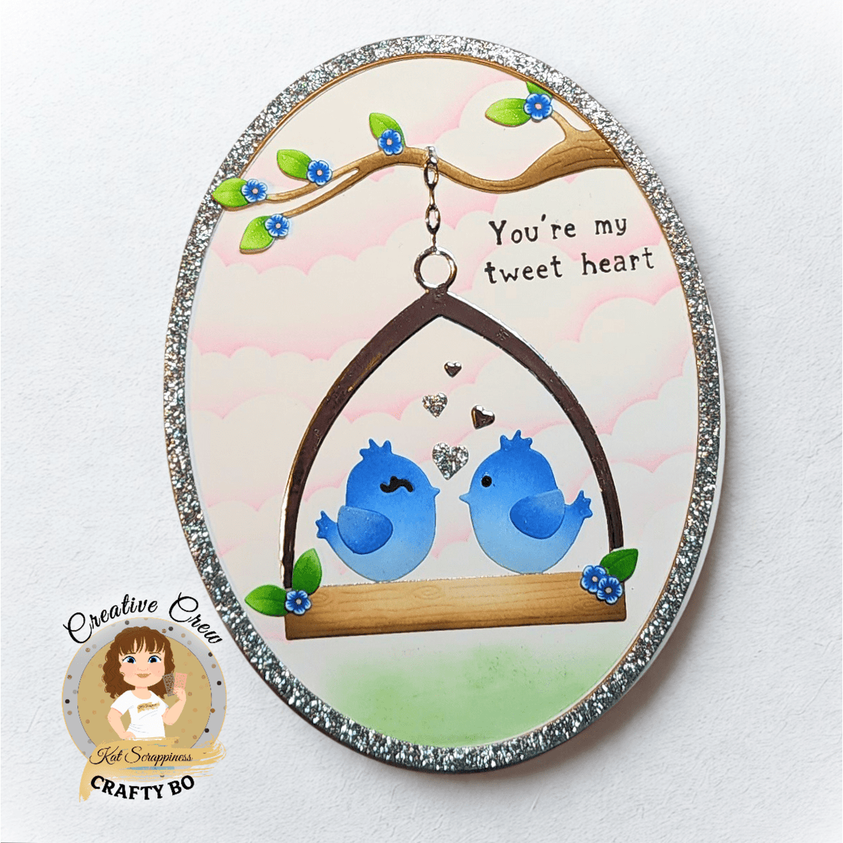 Tweet Hearts Craft Dies