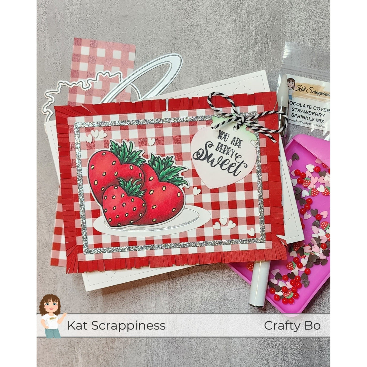 Positively Plaid 6x6 XL Paper Pack - Red