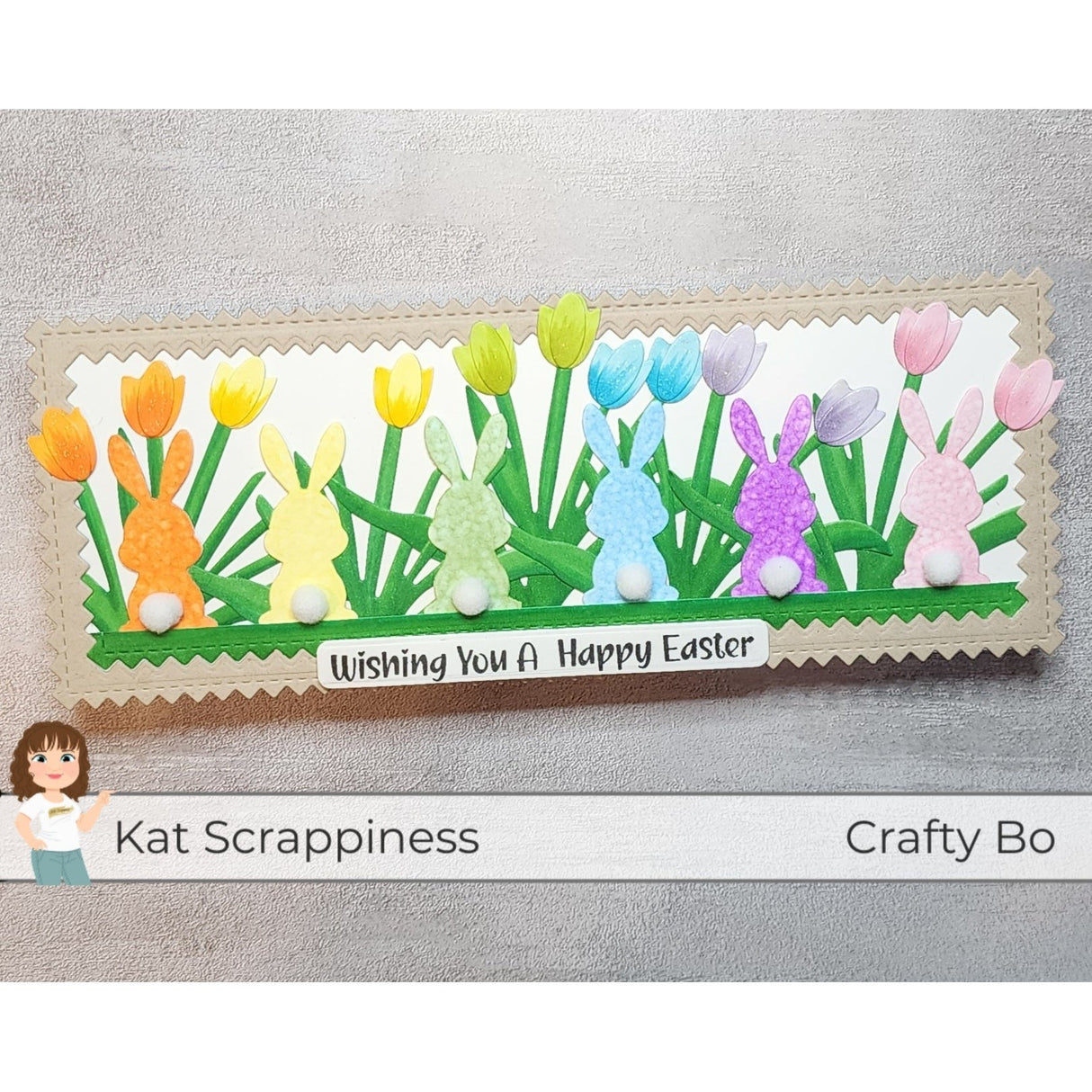 Easter Wishes and a Bushel of Bunnies Craft Dies